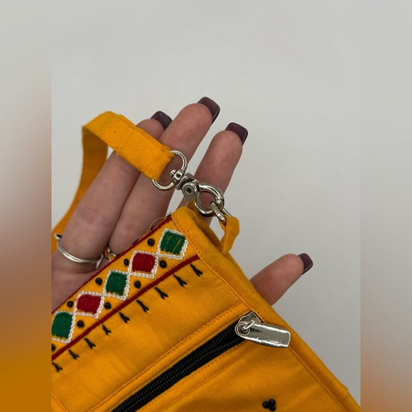 Embroidered Hand Bag - Picture 7 of 8